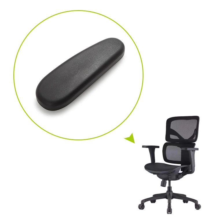 Comfortable 2024 Furniture Components Armrest Cover Pad wholesale memory foam task chair armrest Chinese Supplier