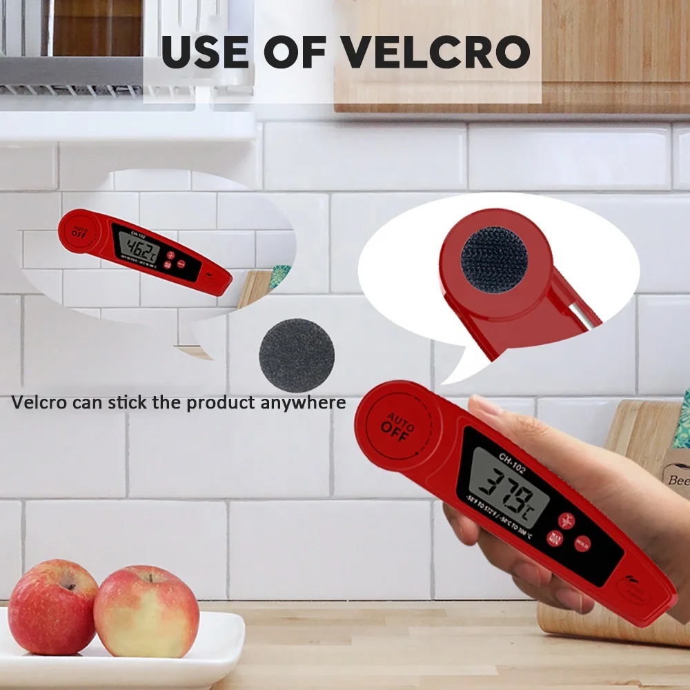 Food Digital Instant Read Kitchen Cooking Thermometers Grilling BBQ Baking Candy Liquids Meat Thermometer