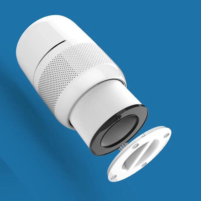 portable negative ion air purifier electric fan air filter smartphone wifi control hepa filter h13 price air purifier