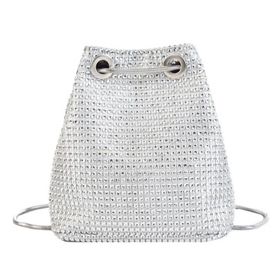 Embellishment wholesale rhinestone Make your own Large and sparkle woman / female / girls / ladies  handbag