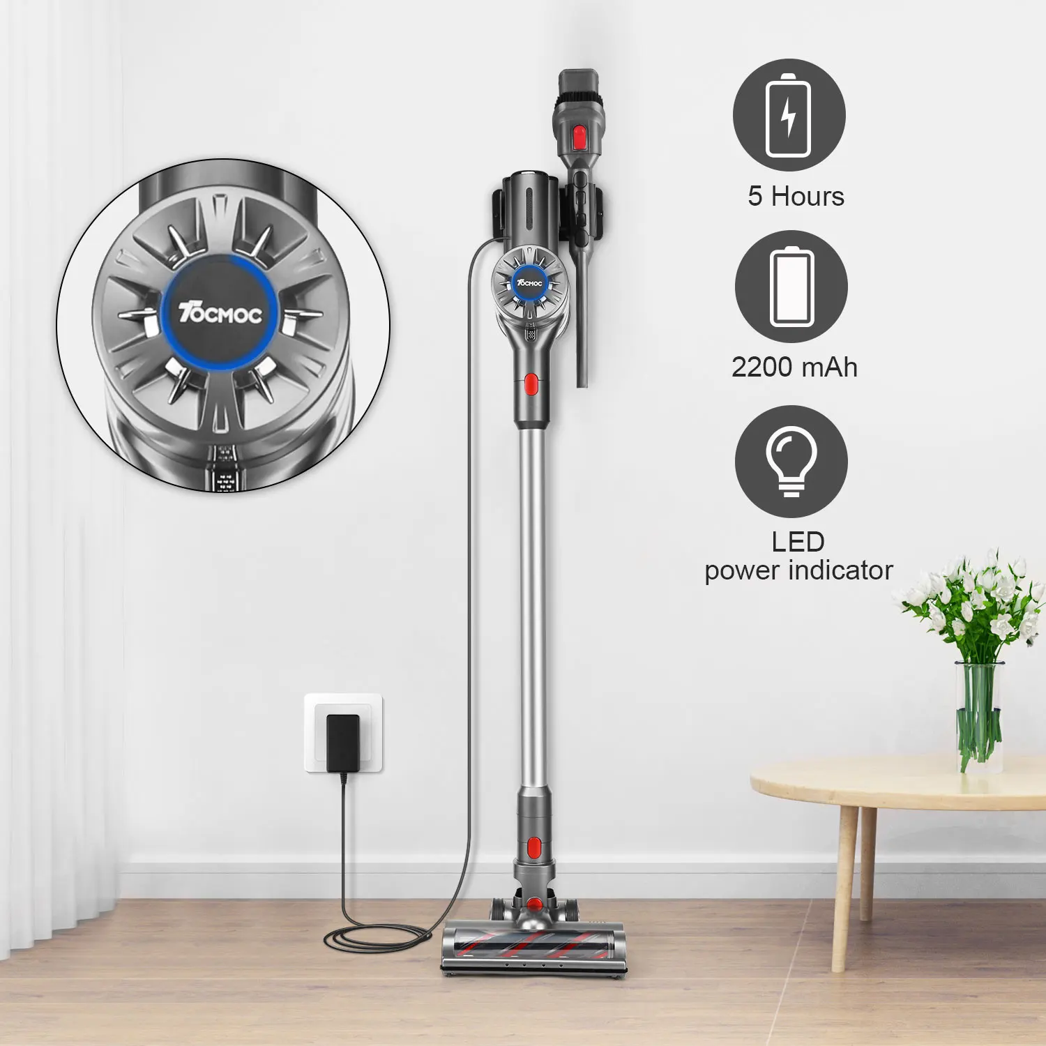 New Popular Vacuum Cleaner T200 Cordless Vacuum Cleaner High Power for Home Use