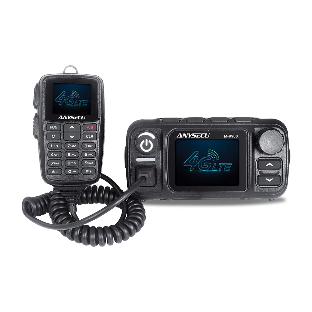 Anysecu M-9900 Walkie Talkie Long Range With GPS Function Ham Radio Network 2 SIM Card