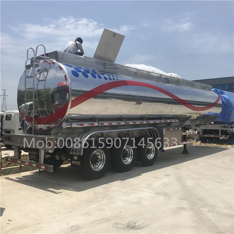 CLW Group Factory 3 Axle Aluminum Alloy Fuel Tanker Trailer 38cbm 42cbm 43cbm Capacity for Transporting Diesel Petrol Gasoline