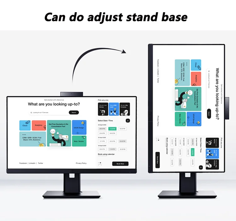 27inch borderless AIO desktop all-in-one computer win11 Intel i3 i5 i7 i9 2-12th gaming monoblock all in one pc