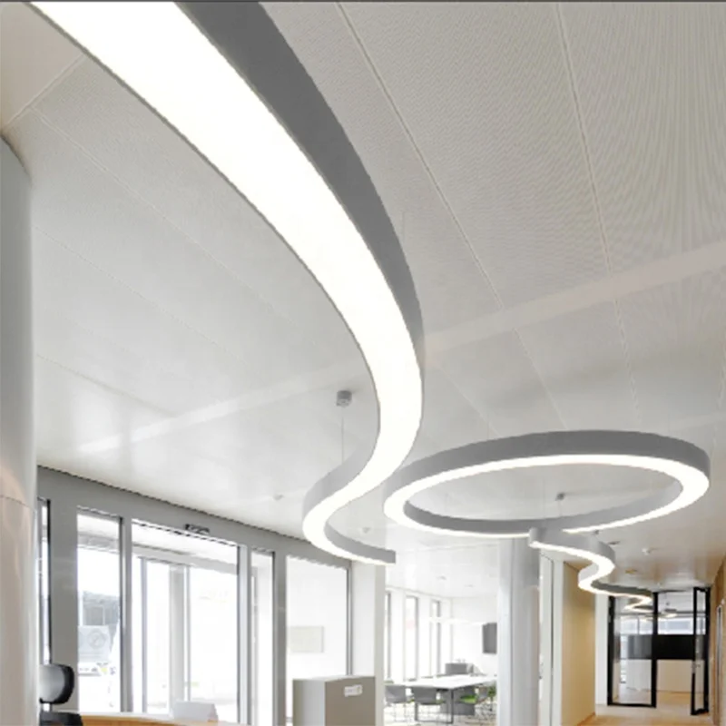 
HLIENAR LC4060-S-3425 Gold Silver Kitchen Light Led Ceiling Lights Chandeliers Suspended Ceiling Led Lighting Nordic Pendant Lig 