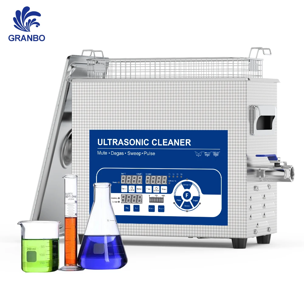 4.5L 40KHz/68KHz/120KHz Switchable Digital Ultrasonic Cleaning with Sweep Pulse Degas Power Adjustable Cleaner Washing Bath