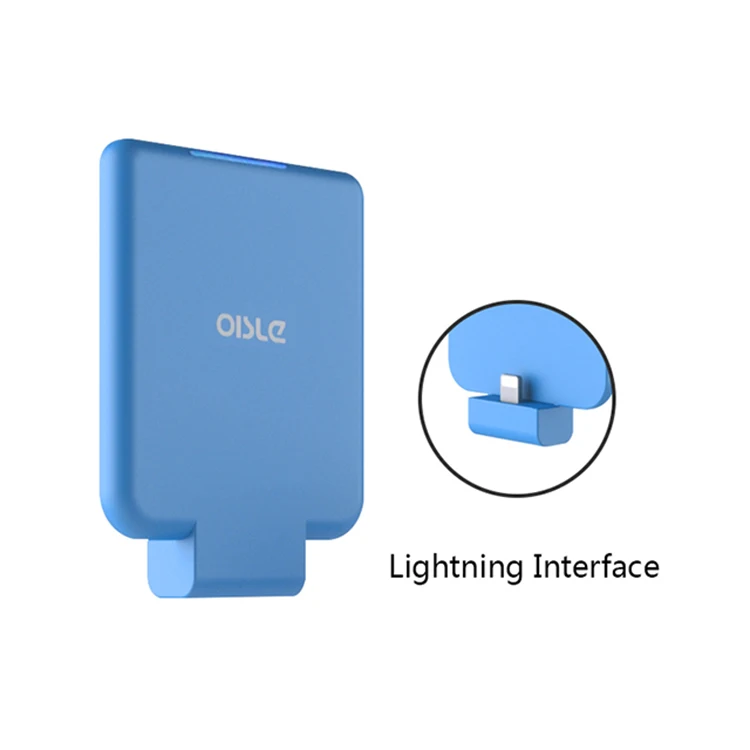 
OISLE 2019 Universal Ultra Slim Cell Phone Battery Pack Fast Charge Battery Pack 