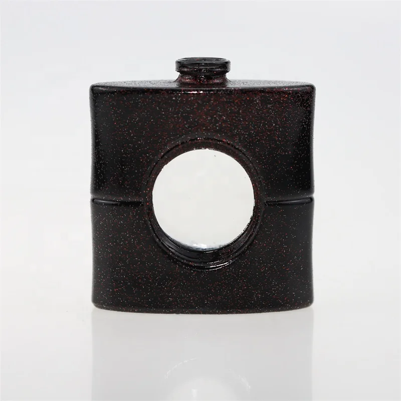 100ml 30ml custom made black high quality perfume glass bottle for men