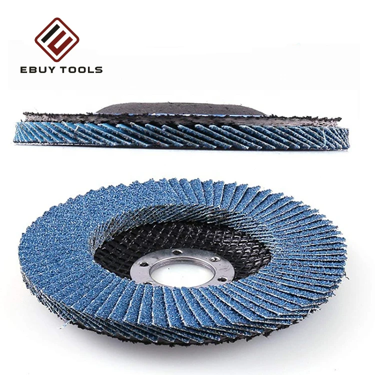 Abrasive Flap Disc Disk Alumina Corundum 4 Inch Aluminum Oxide Sanding Grinding Wheel Used With Angle Grinder 100mm