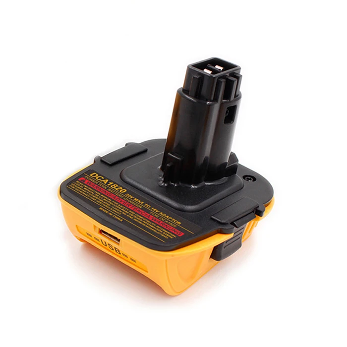 bateria adaptador battery adapter 18v a 20 v for dewalt