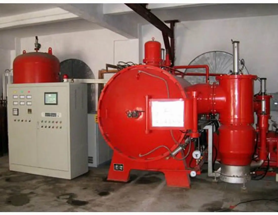 1600C Vacuum Inert gas sintering furnace with vacuum 10Pa
