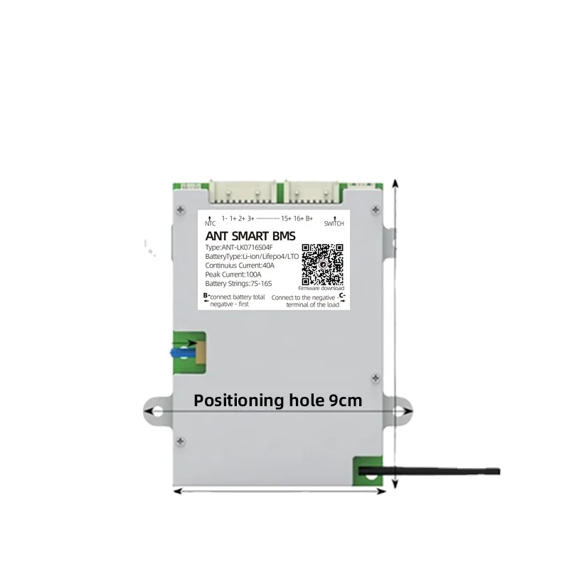 ant bms 16s 40A 80A 110A 130A 180A 240A 380A 24V 48V 96V Li-ion LiFePO4 LTO Bluetooth Android IOS for Lithium Battery pack