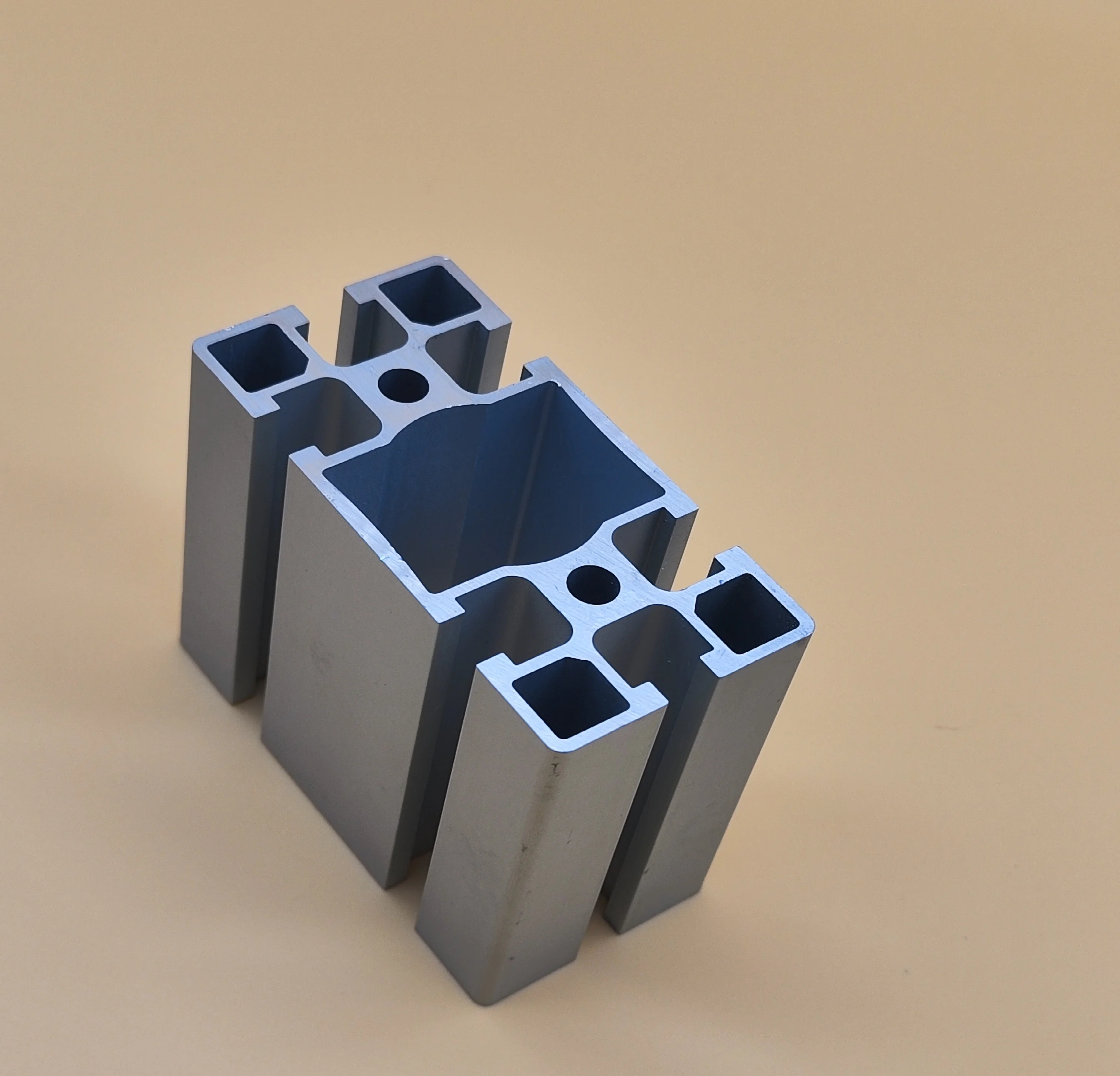 Factory Direct Sales  20x20 t-slot Aluminum  Profile anodized silver Customization For Equipment Framework