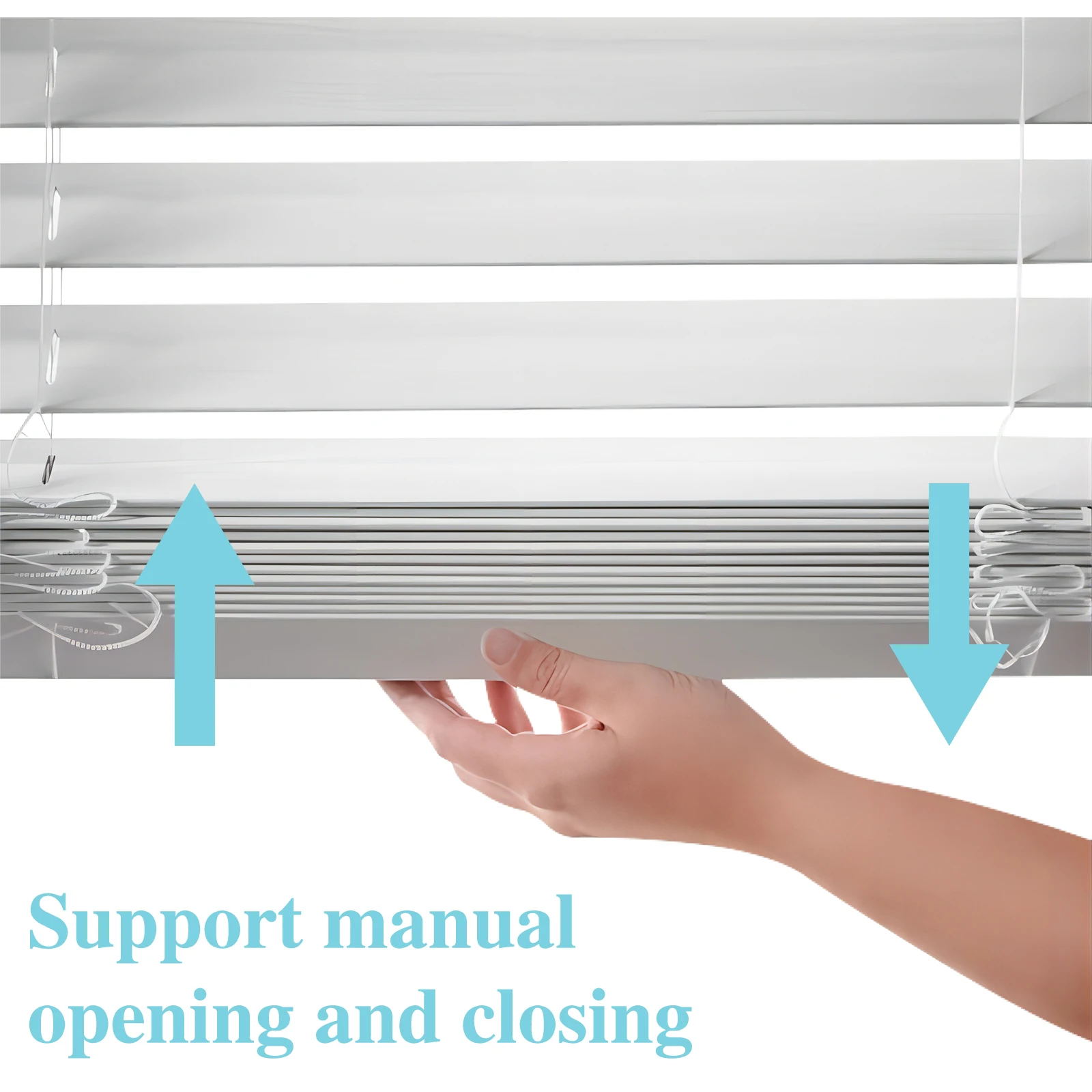 China Factory Venetian Wooden Blinds Faux Wood Venetian Blinds For Home Office Hotel