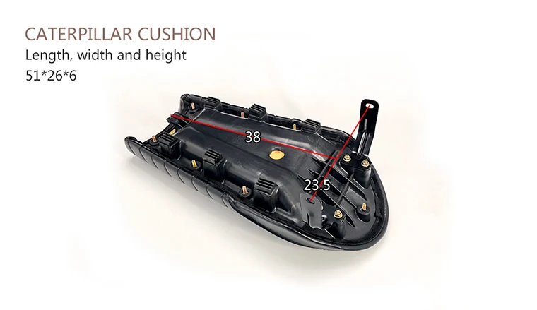  Универсальное мотоциклетное модифицированное сиденье для Кафе Racer Flat Brat Hump седло CG125