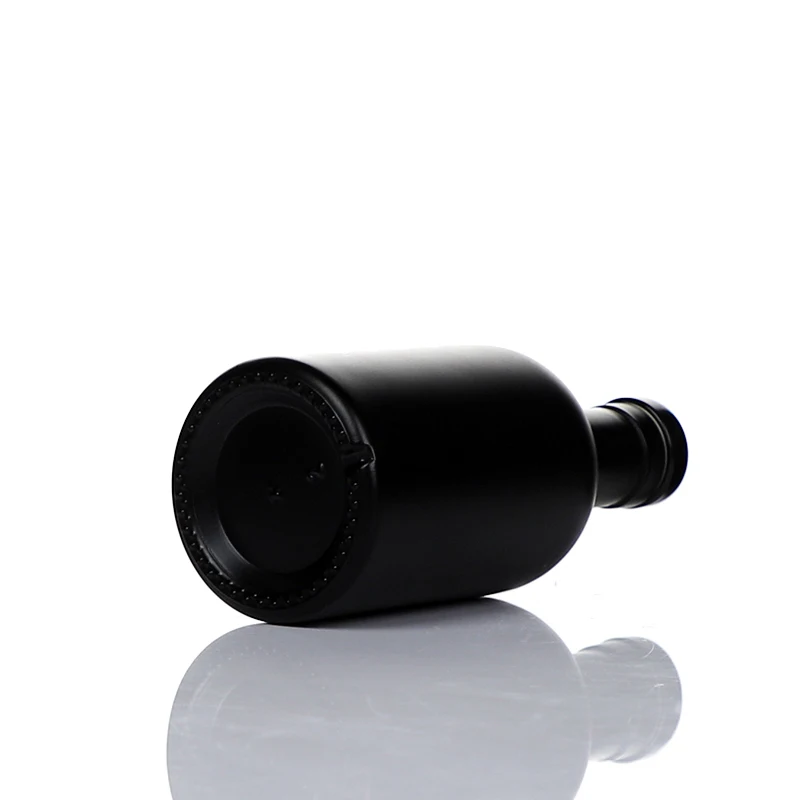 100ml 200ml 375ml 500ml 750ml 1000ml clear / frosted  vodka alcohol spirits liquor whiskey alcoholic glass bottle with stopper