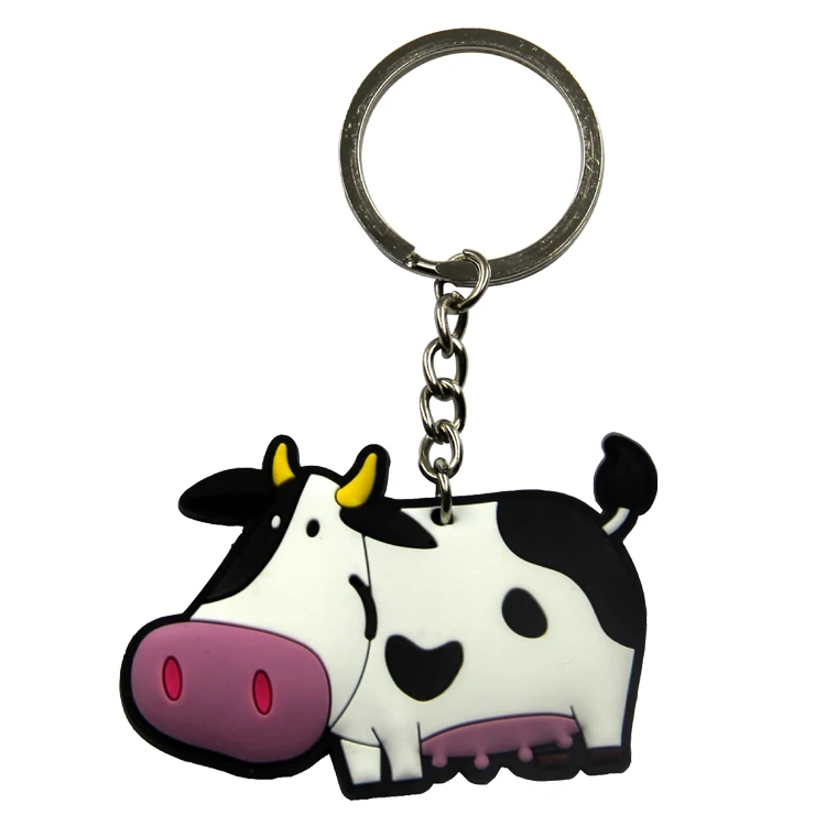 2022 Souvenirs Cheap Personalized 3d Dubai Custom Rubber Keychain