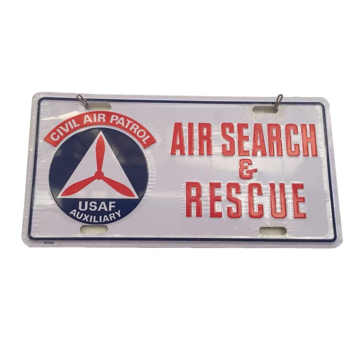 Factory Price Custom Decor Metal Aluminum Decorative License Plate Car Number Plate