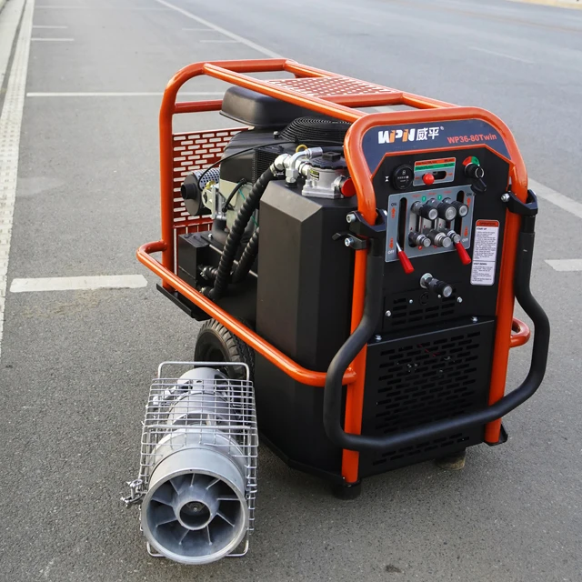 36hp Petrol Engine Compact Double Acting Hydraulic Press Power Unit