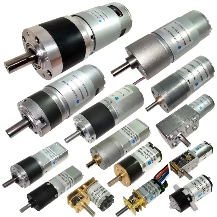 High Torque Low rpm GM24-N20VA N20 U-type Parallel Shaft Metal  6v 12v DC Gear Motor with 24mm Metal Gearbox