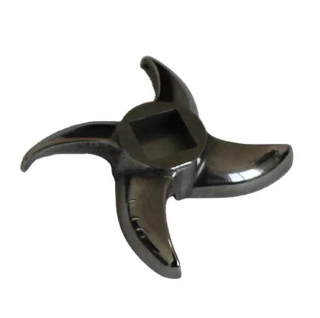 size 5 stainless steel food processing machinery parts meat grinder knife meat mincer knife  meat grinder part