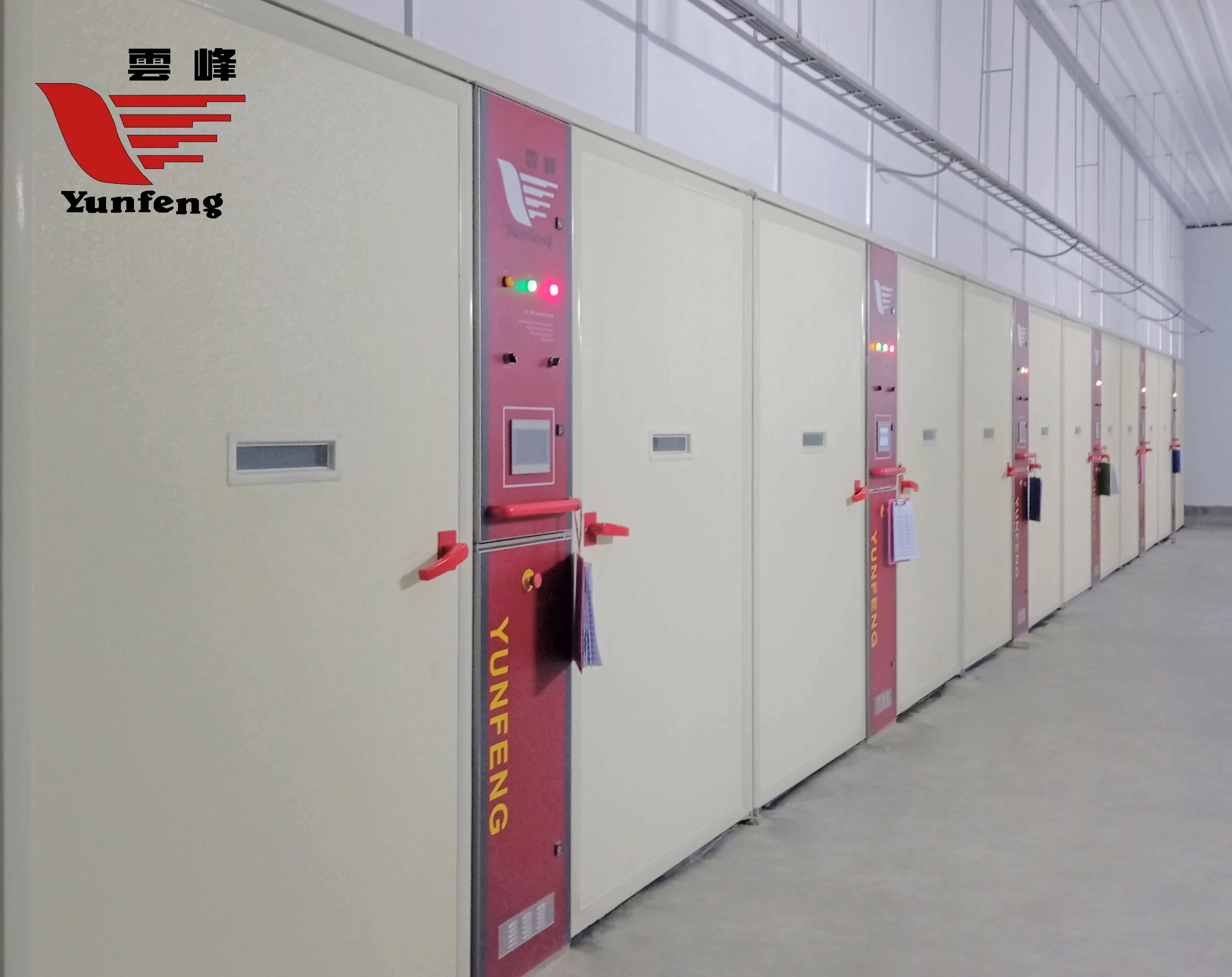 YFDF-576SL инкубатор для яиц Yunfeng большой 57600 шт.