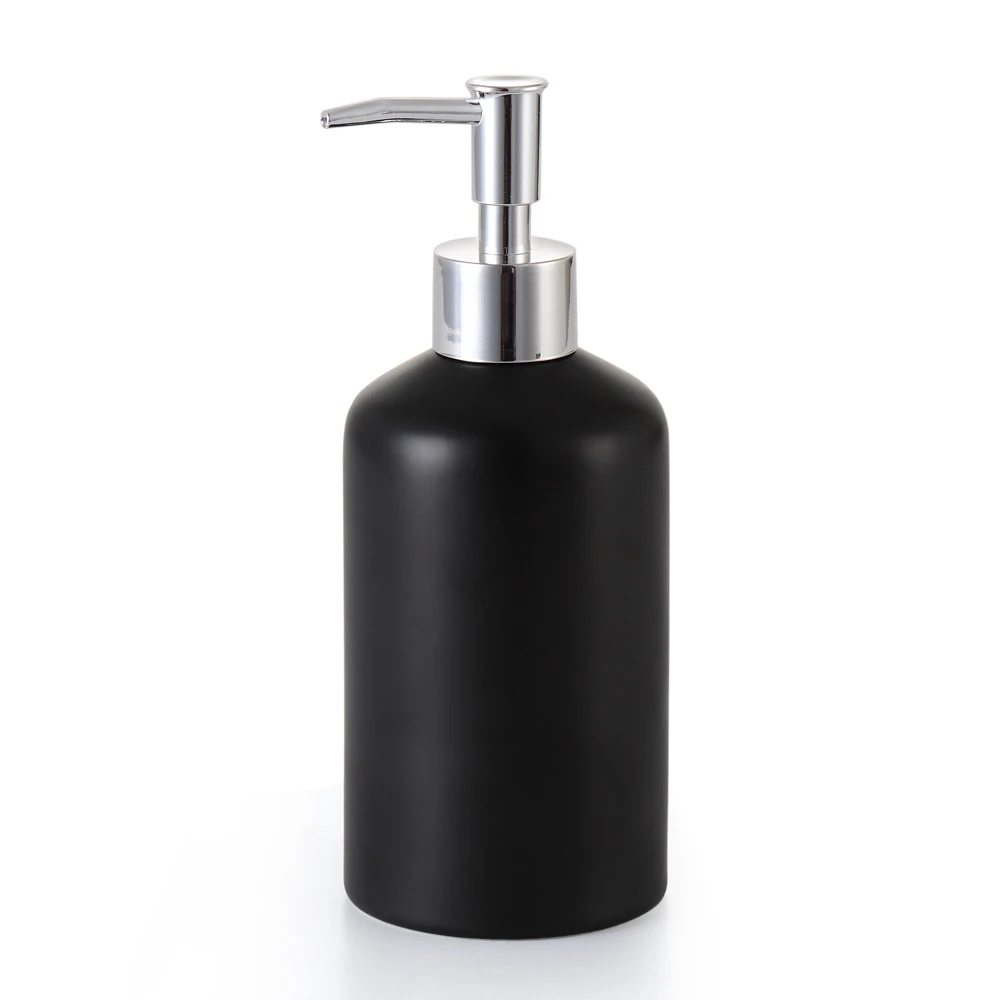 Современный керамический круглый дозатор для мыла для ванной, оптом