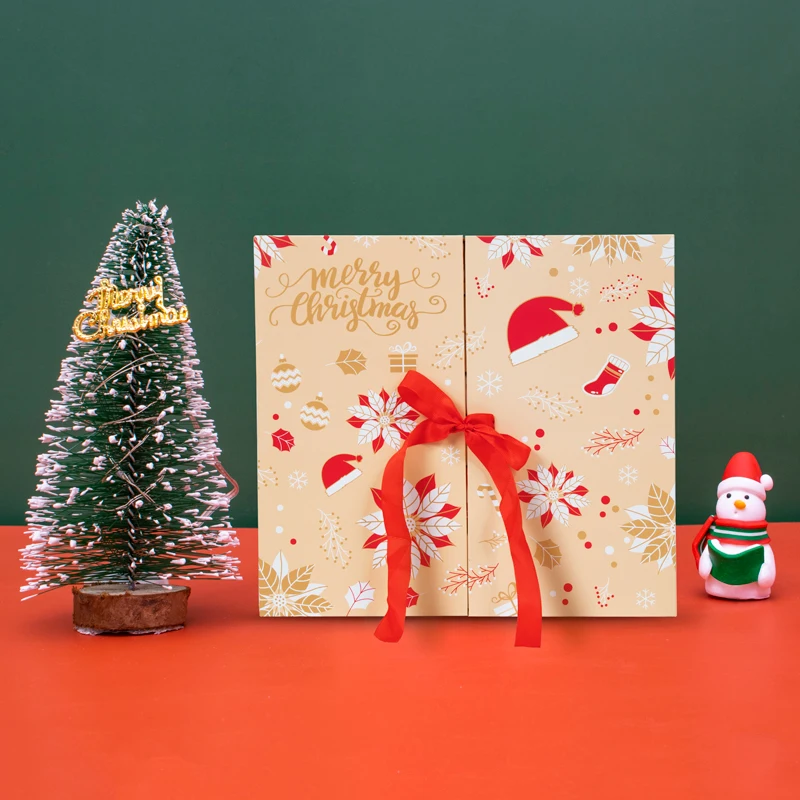 Customized Christmas Advent Calendar Empty Advent Calendar Box
