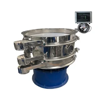 Battery Cathode Material Round Vibrating Screen Sifter Ultrasonic Vibration Sieve