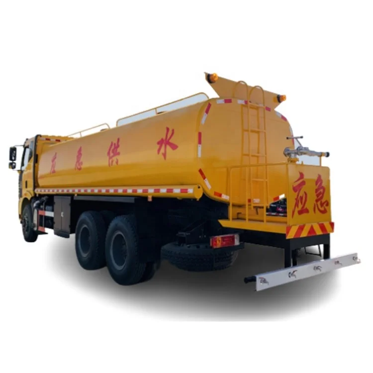 shacman 6x4 10wheelers Galvanized 3 Axle Tractor truckS Water Tanker 25 Tones Water tank Bowsers