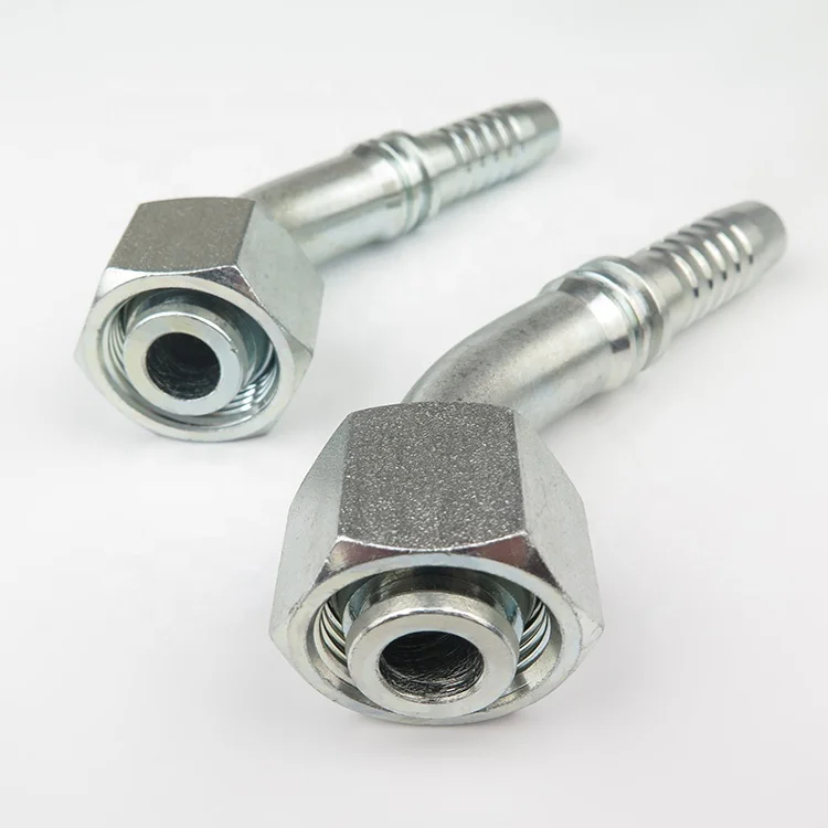 20441 Standard Production 45 Elbow High Pressure Hydraulic Assembly Fitting Rubber Hose Plugin