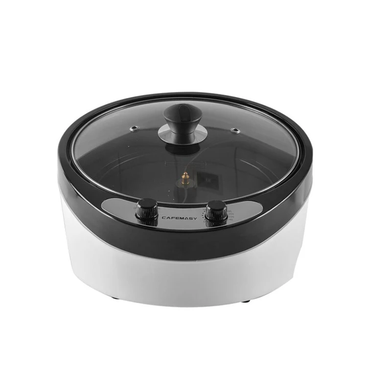 Not only roast coffee beans of various flavors also like a dark roast or light roast with this coffee roaster.