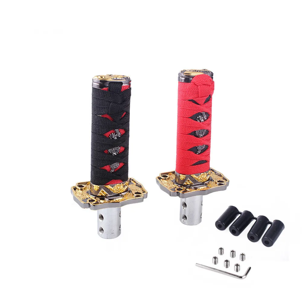 RASTP Universal 10cm/15cm/20cm/26cm Katana Samurai Sword Racing Gear Shift Knob Shifter Lever