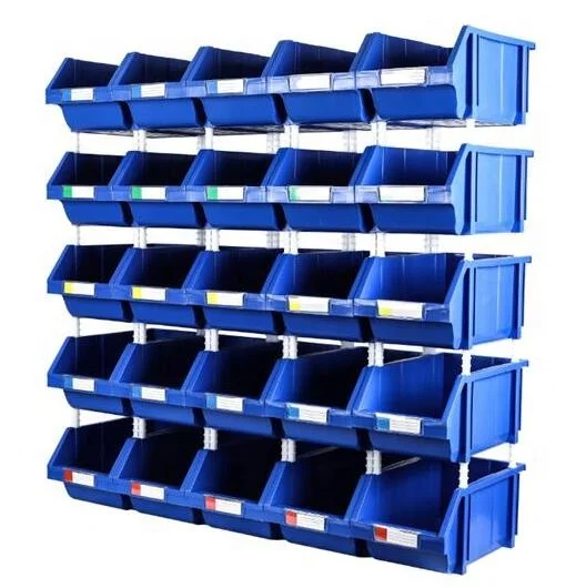 Industrial Wall Mounted Accessories Warehouse Plastic nut and bolt storage bins