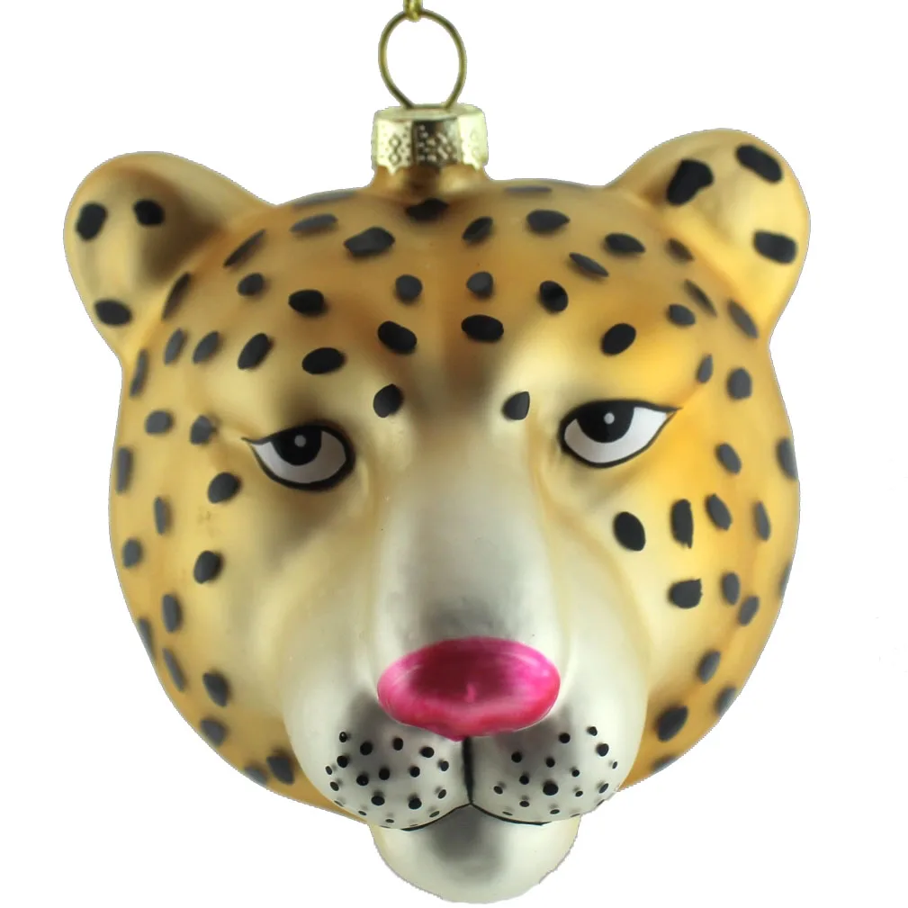 
Factory Custom High Quality Glass Xmas Ornament Animal Hanging For Christmas Tree Decor 