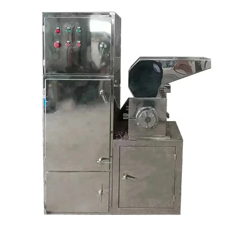 MULTIFUNCTION herb leaves powder coarse pulverizer herbs powder grinder crusher mill