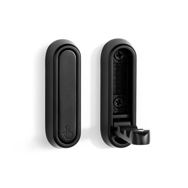 Daili Hot Sale New Design Nordic Wall Hooks For Clothing Foldable Wall Mounted Hook Black Hidden Wall Hook