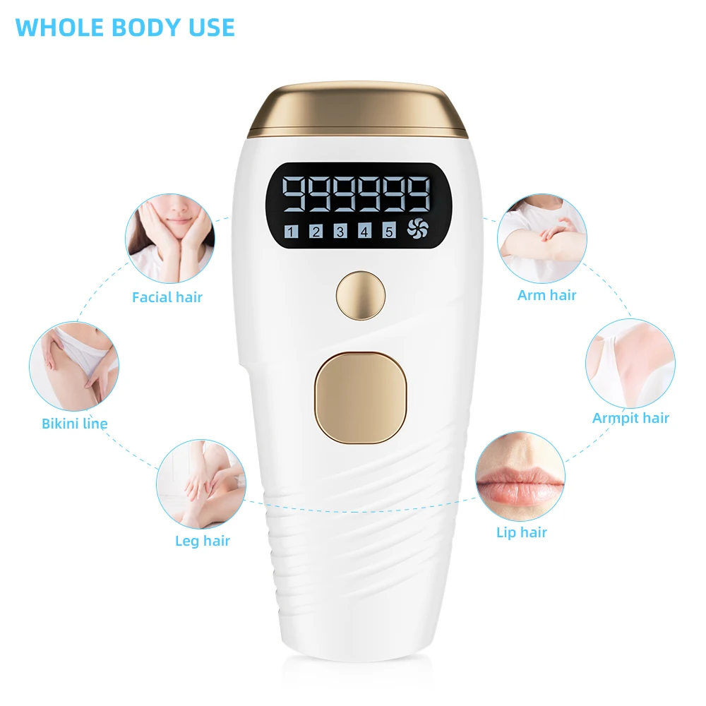 2022 new arrivals personal permanent hair remover women man painless epilator electric portable mini home use ipl hair removal