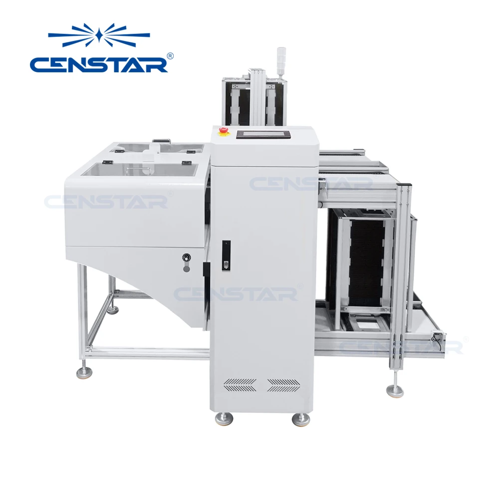 Newest Design PCB Auto NG OK Magazine Unloader SMT Loader Unloader Machine With PLC Control Pcb Auto Line