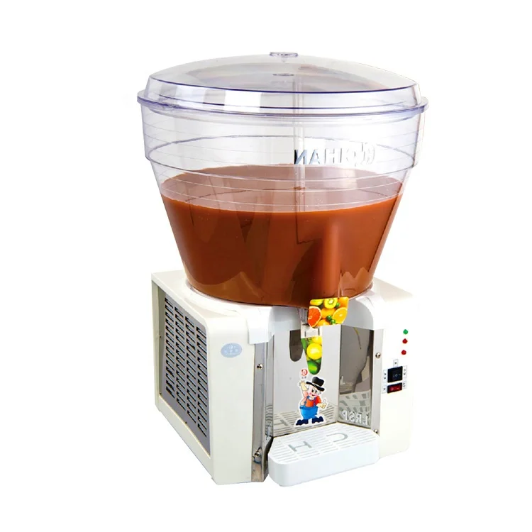 cold and hot 1 Tanks soft drinks dispensers 50L  juice making machine commercial juice dispenser