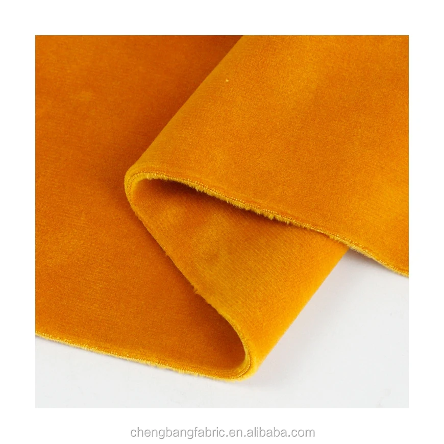 Chengbang Fabric Heavy Weight 480g Polyester Spandex Double Side Fur Velbour Curtain Fabric Sofa Cloth