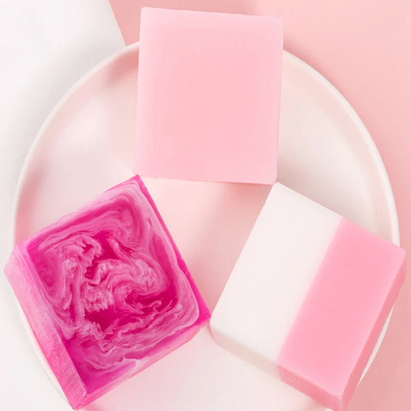 Hot Sell Rose series Essential Oil Hand Soap Wash Face Deep Cleansing Bath Moisturizing Oil Control Soap