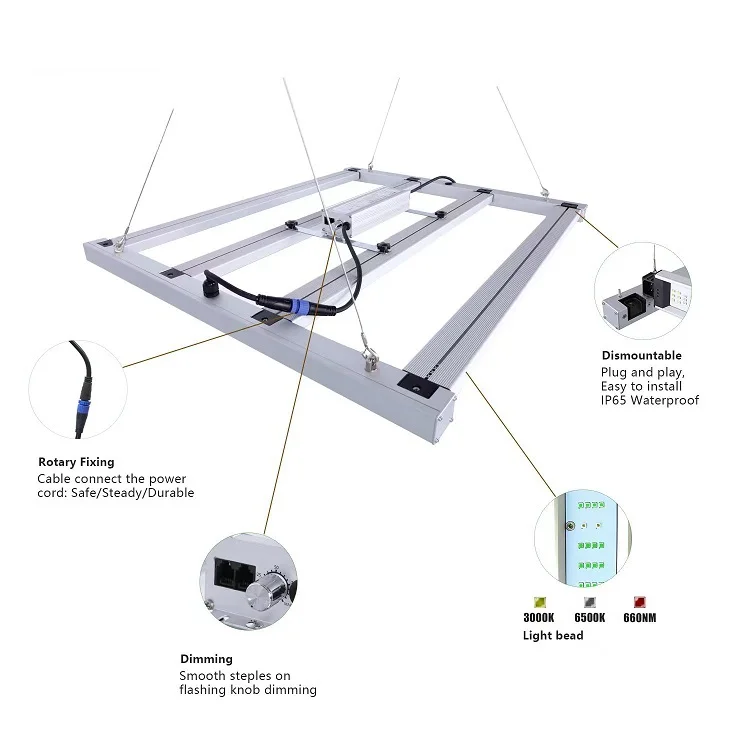 320W Samsung мини F4 светать бары приложение маленький 4 Бары LM281B ИК УФ Full Spectrum LED Grow свет полосы для гидропоники