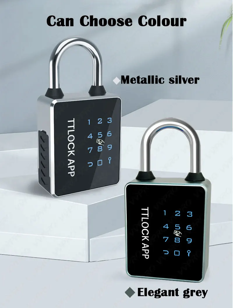 TUYA AppSecurity Combination NFC Padlock  Padlocks and Keys in Bulk Smart Padlock T55C