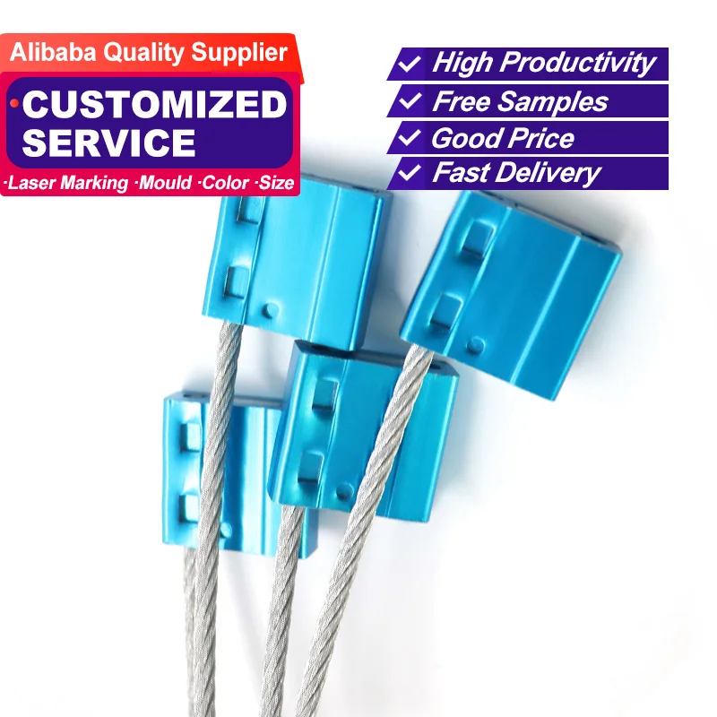 TXCS 103  Wholesale pull tight truck cable seals with QR code