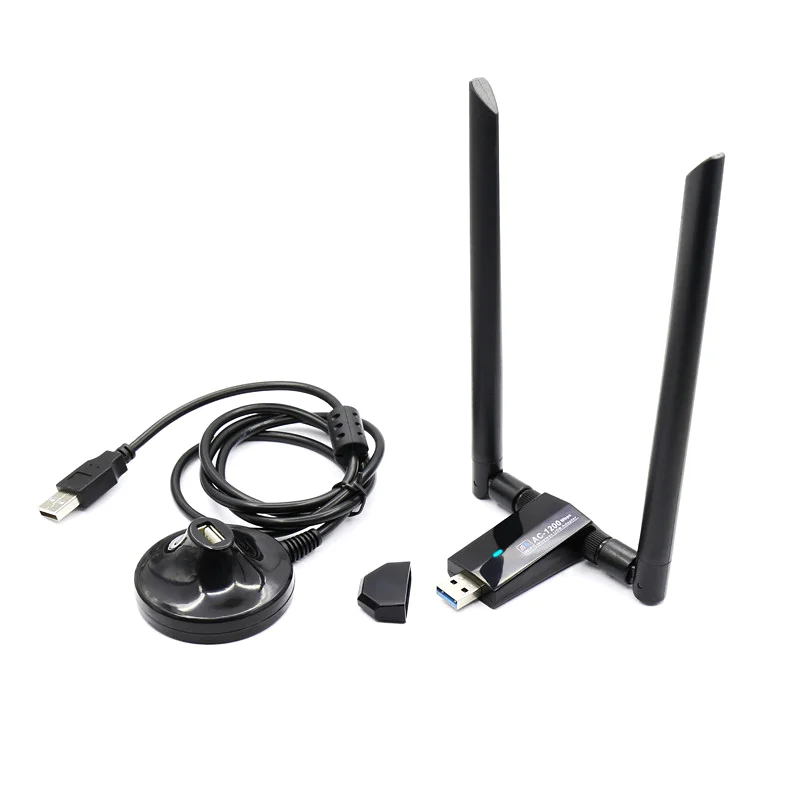 2.4G/5.8G 8812AU Wireless Adapter usb wifi USB 3.0 WI-FI Network Card 1200M   adapter for pc