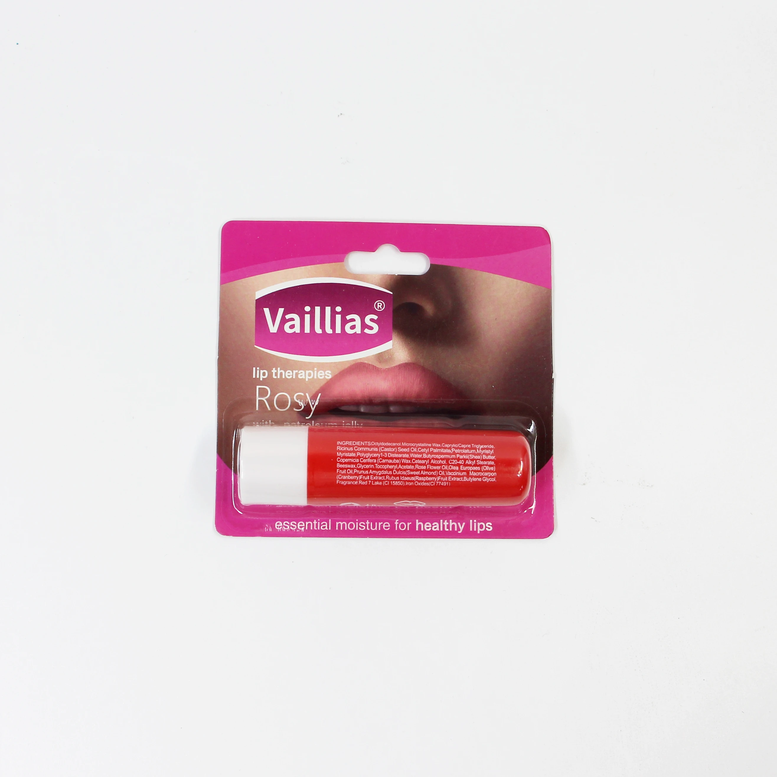 Rosy Flavor Petroleum Jelly Tint Lip Balm Natural Gloss Finish Lip Repair For Chapped Lips