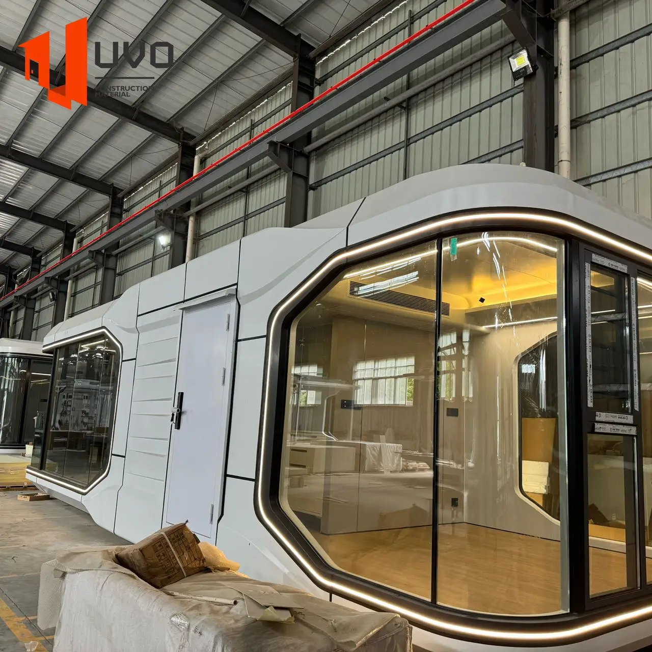 Modular Homes portable House Luxury 3 Bedroom space Capsule House U7