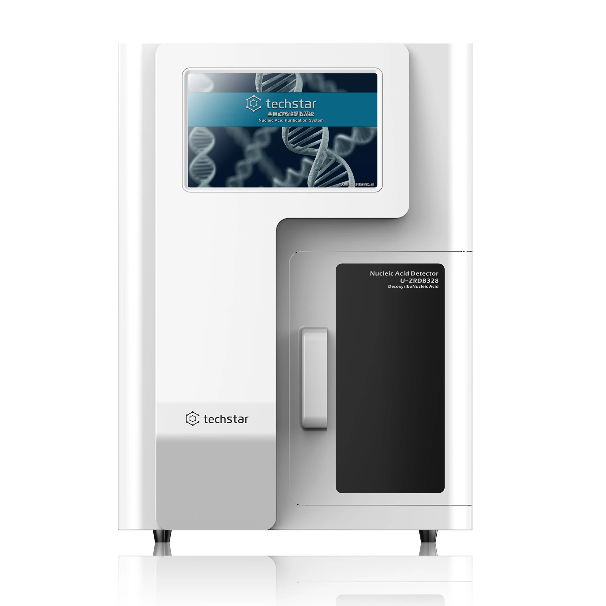 TECHSTAR 7-inch Touch Screen Automated Nucleic Acid Extraction System Open System DNA RNA Extraction System