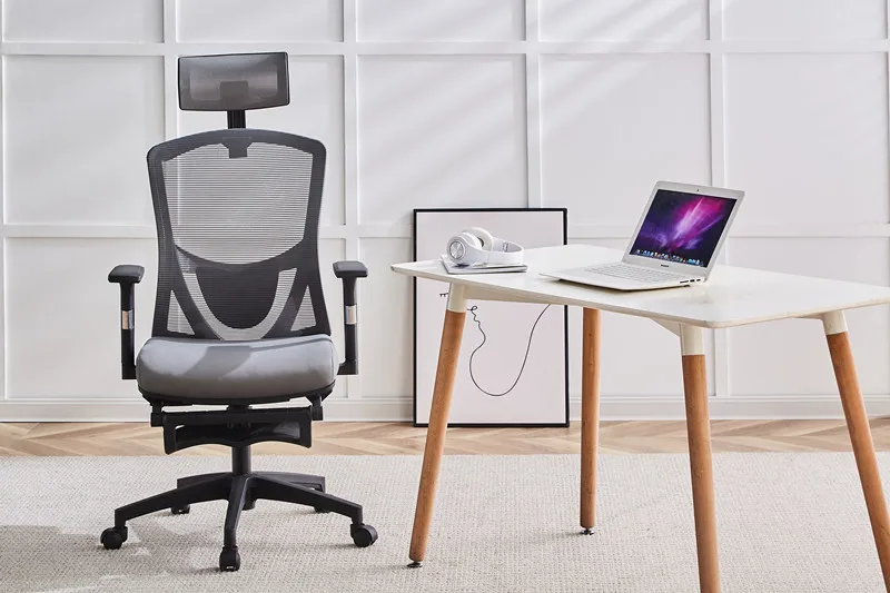 Luxury High Back Lumbar Support Ergonomic Executive CEO Boss Manager Computer Desk Swivel Office Chair Furniture